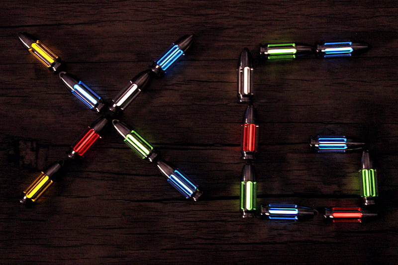 TC4 Titanium Bullet Glow Vial Pendant