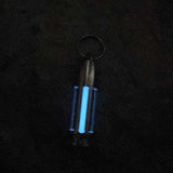 TC4 Titanium Bullet Glow Vial Pendant