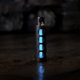 TC4 Titanium Glow Tube Keychain