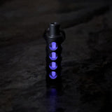 TC4 Titanium Glow Tube Keychain