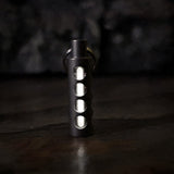 TC4 Titanium Glow Tube Keychain