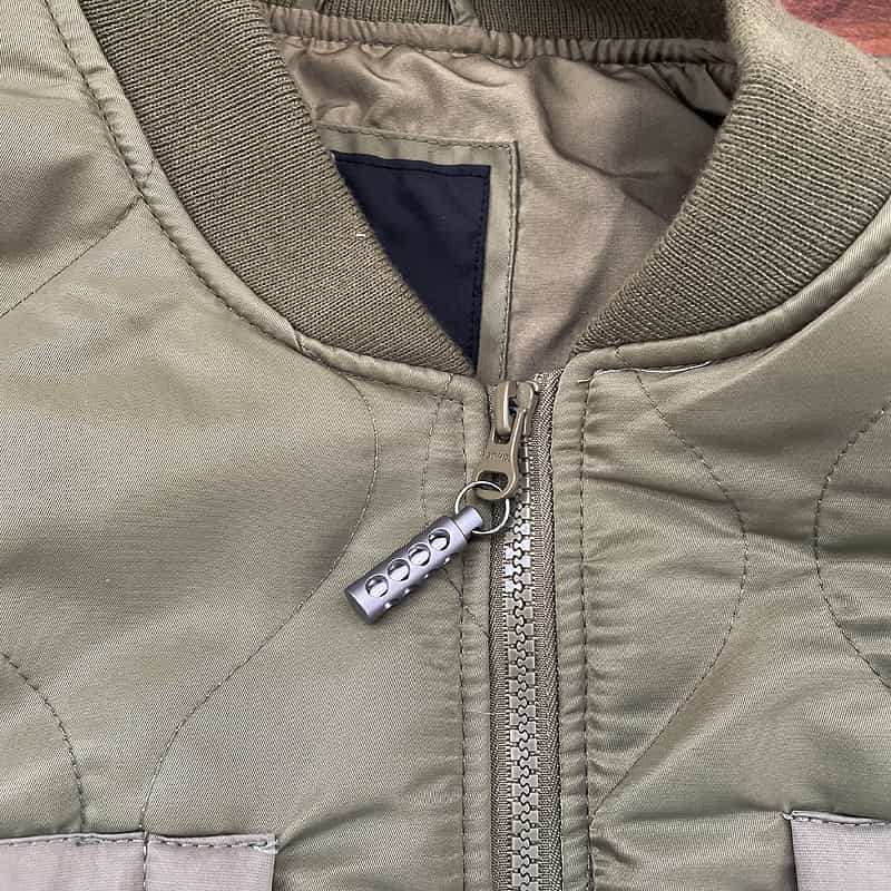 TC4 Titanium Glow Tube Keychain