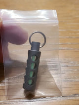 TC4 Titanium Glow Tube Keychain