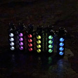 TC4 Titanium Glow Tube Keychain