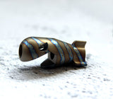 TC4 Titanium Mini Shark EDC Pendant