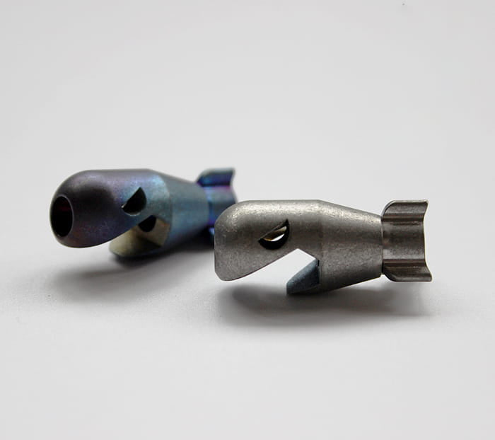 TC4 Titanium Mini Shark EDC Pendant