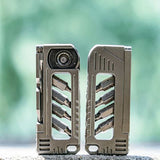 TC4 Titanium Pocket Tool with Folding Knife and Bit Set