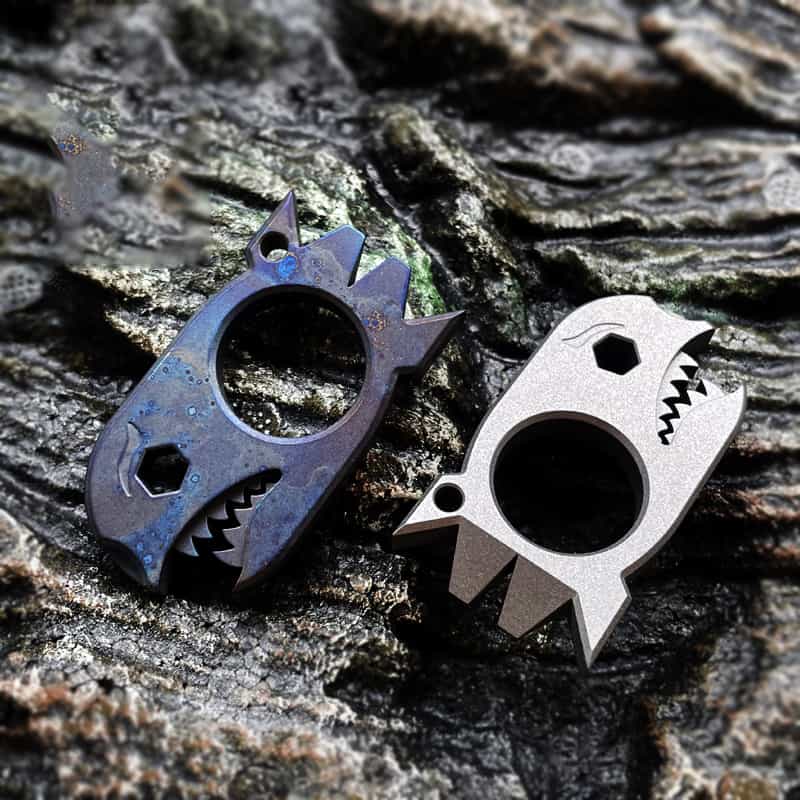 TC4 Titanium Shark EDC Multi Tool