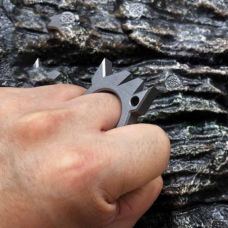 TC4 Titanium Shark EDC Multi Tool