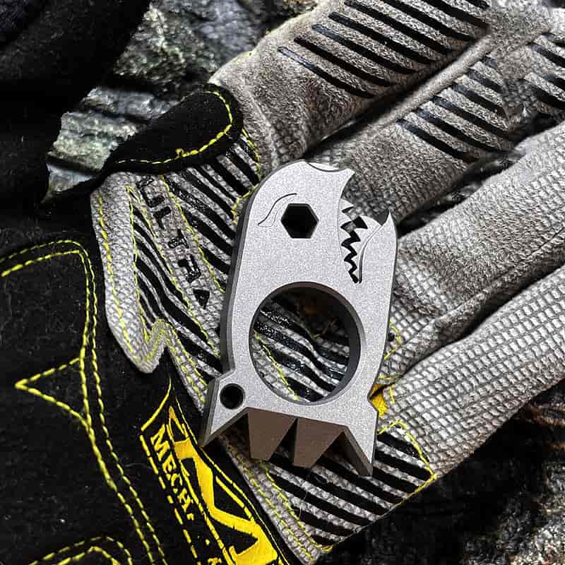 TC4 Titanium Shark EDC Multi Tool