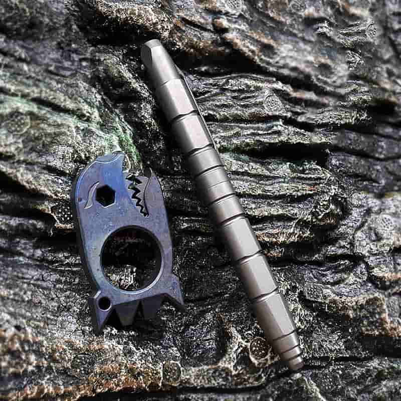 TC4 Titanium Shark EDC Multi Tool