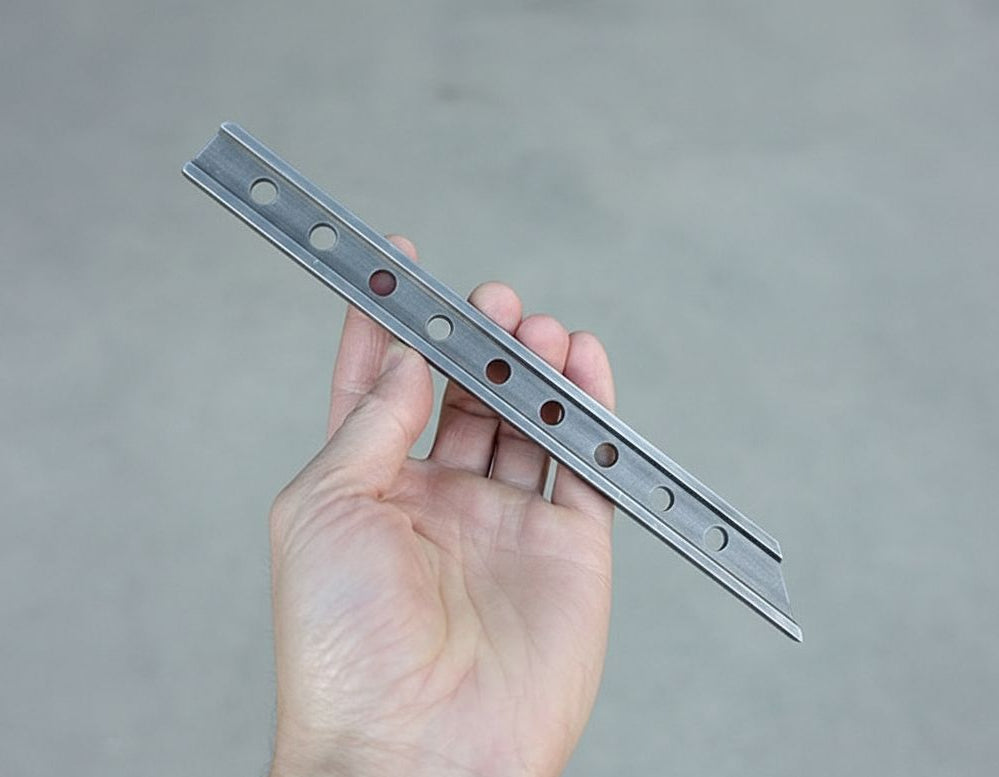 Titanium Channel Spike Precision Machined EDC Utility Tool