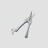 Titanium Nose Hair Scissors – Precision Micro Grooming Tool for Everyday Carry