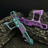 Titanium Modular EDC Pry Bar and Tactical Multi Tool with Removable Handle
