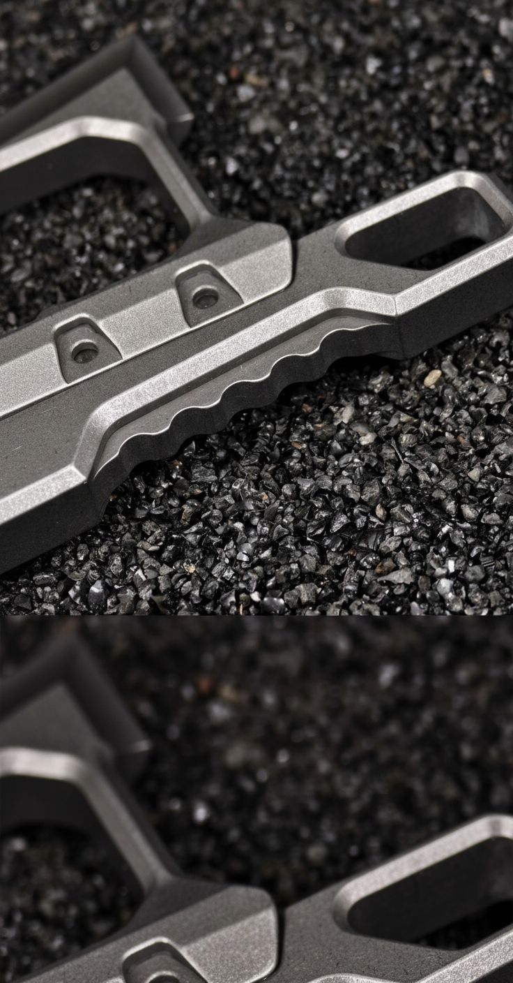 Titanium Modular EDC Pry Bar and Tactical Multi Tool with Removable Handle
