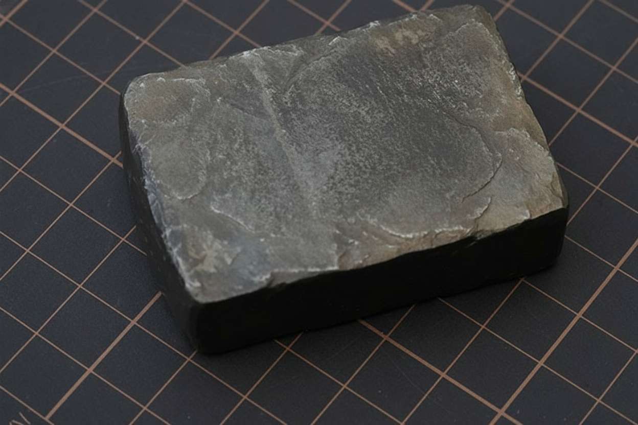 Titanium Alloy Handcrafted Stone-Texture Feather Lighter Case