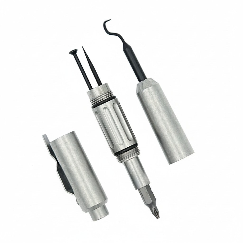 Titanium Alloy Multi-Tool Pen – The Hardware Master’s Edition