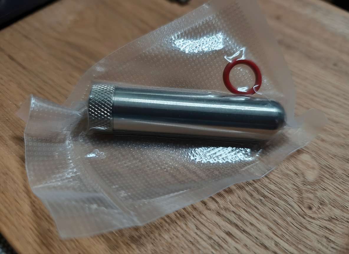 Titanium Alloy TC4 Portable Inhaler Case