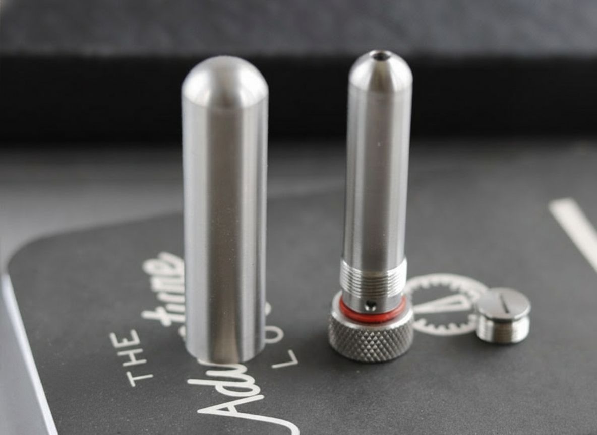 Titanium Alloy TC4 Portable Inhaler Case