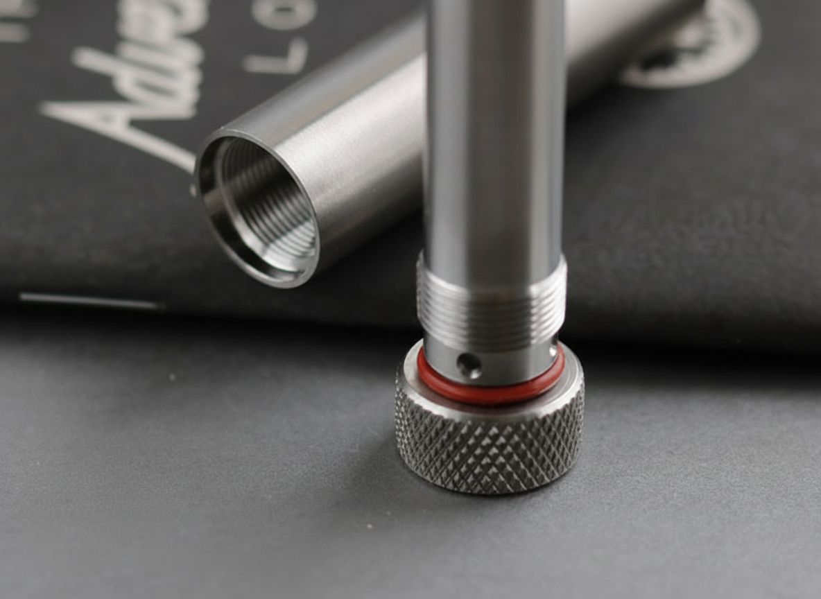 Titanium Alloy TC4 Portable Inhaler Case