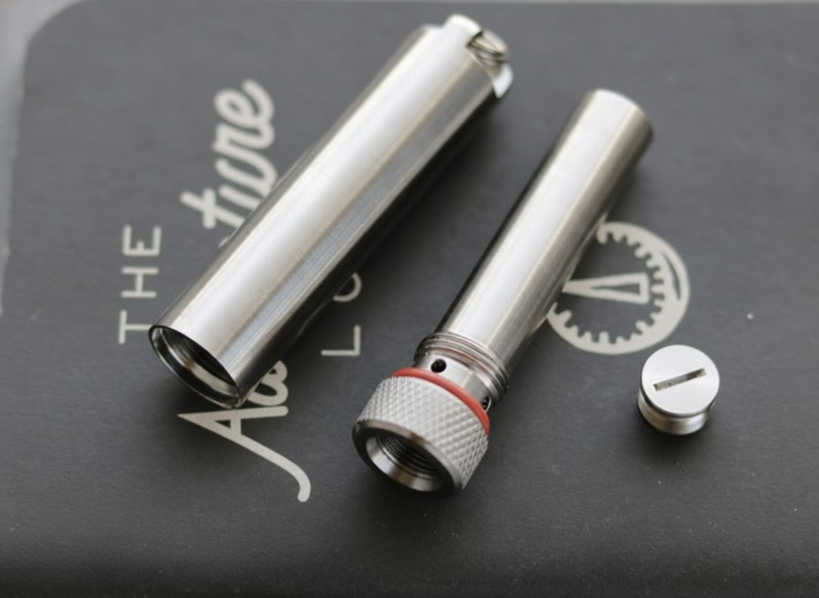 Titanium Alloy TC4 Portable Inhaler Case