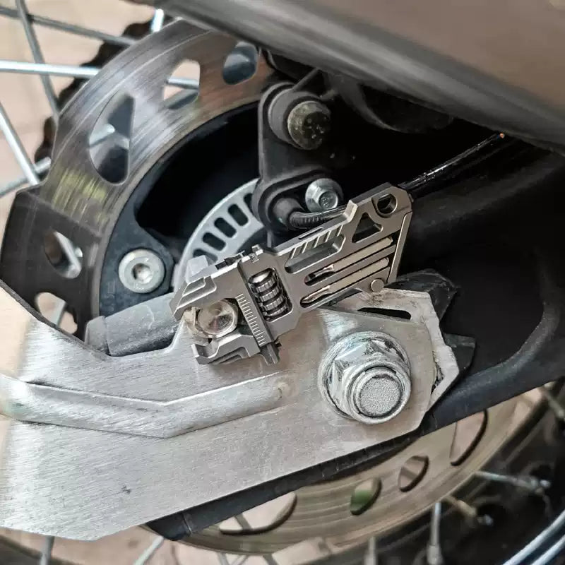 Titanium EDC Adjustable Pocket Tool Compact Multi-Use Wrench