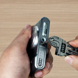 Titanium EDC Adjustable Pocket Tool Compact Multi-Use Wrench