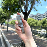 Titanium EDC Tactical Comb – Compact Beard and Hair Tool