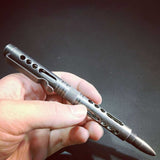 Tritium Tactical Pen Compact EDC Tool with Tungsten Tip and Aluminum Alloy Body