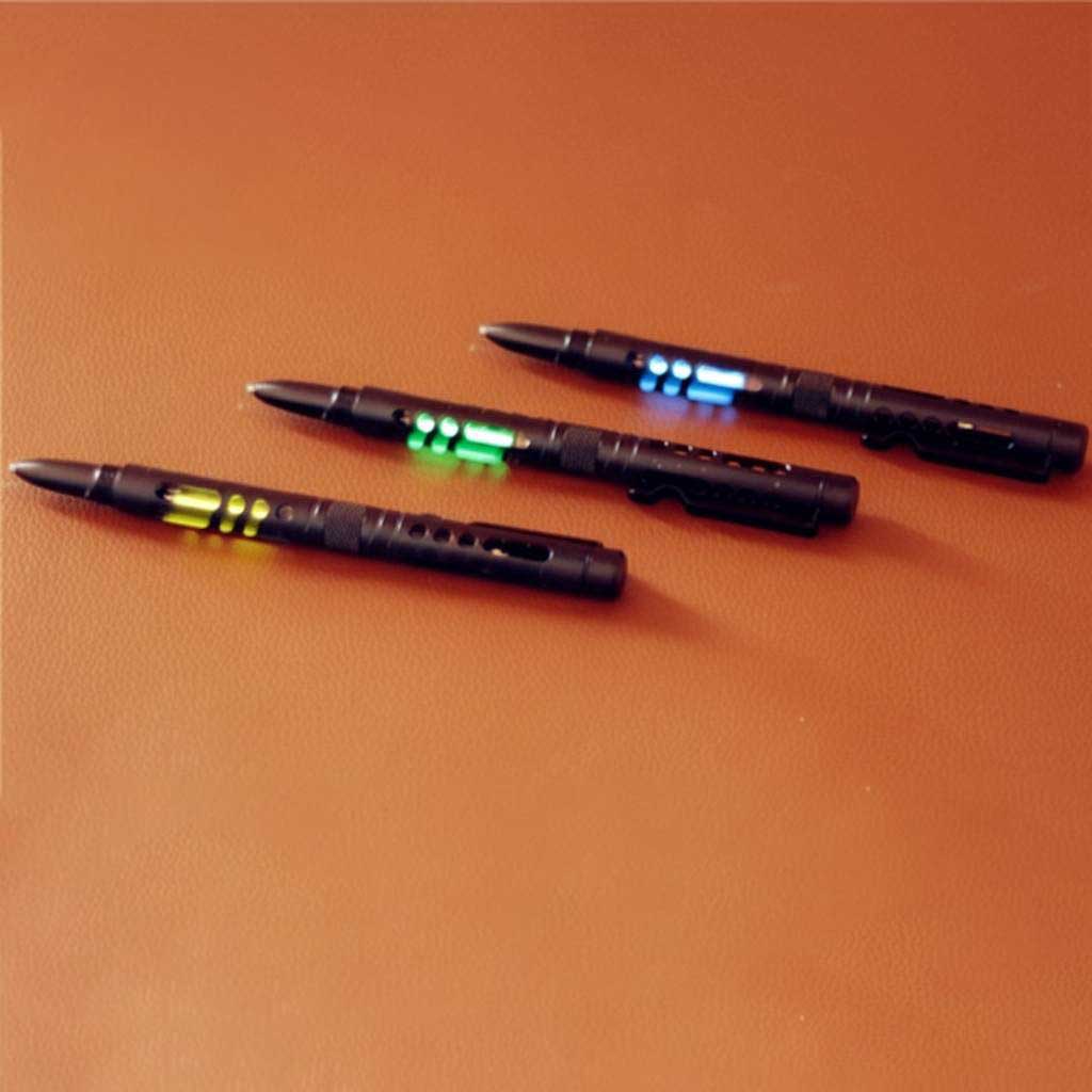 Tritium Tactical Pen Compact EDC Tool with Tungsten Tip and Aluminum Alloy Body