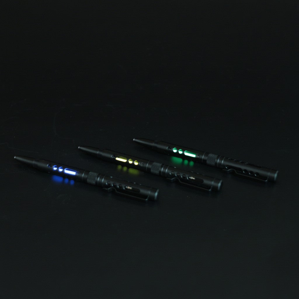 Tritium Tactical Pen Compact EDC Tool with Tungsten Tip and Aluminum Alloy Body