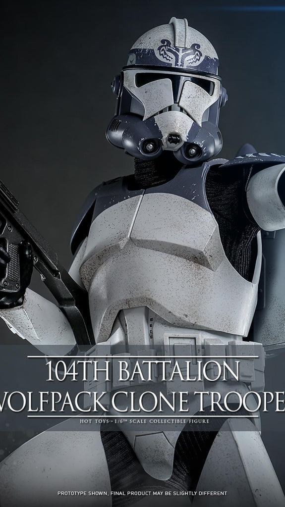 104th Battalion Wolfpack Clone Trooper 1:6 Scale Action Figure